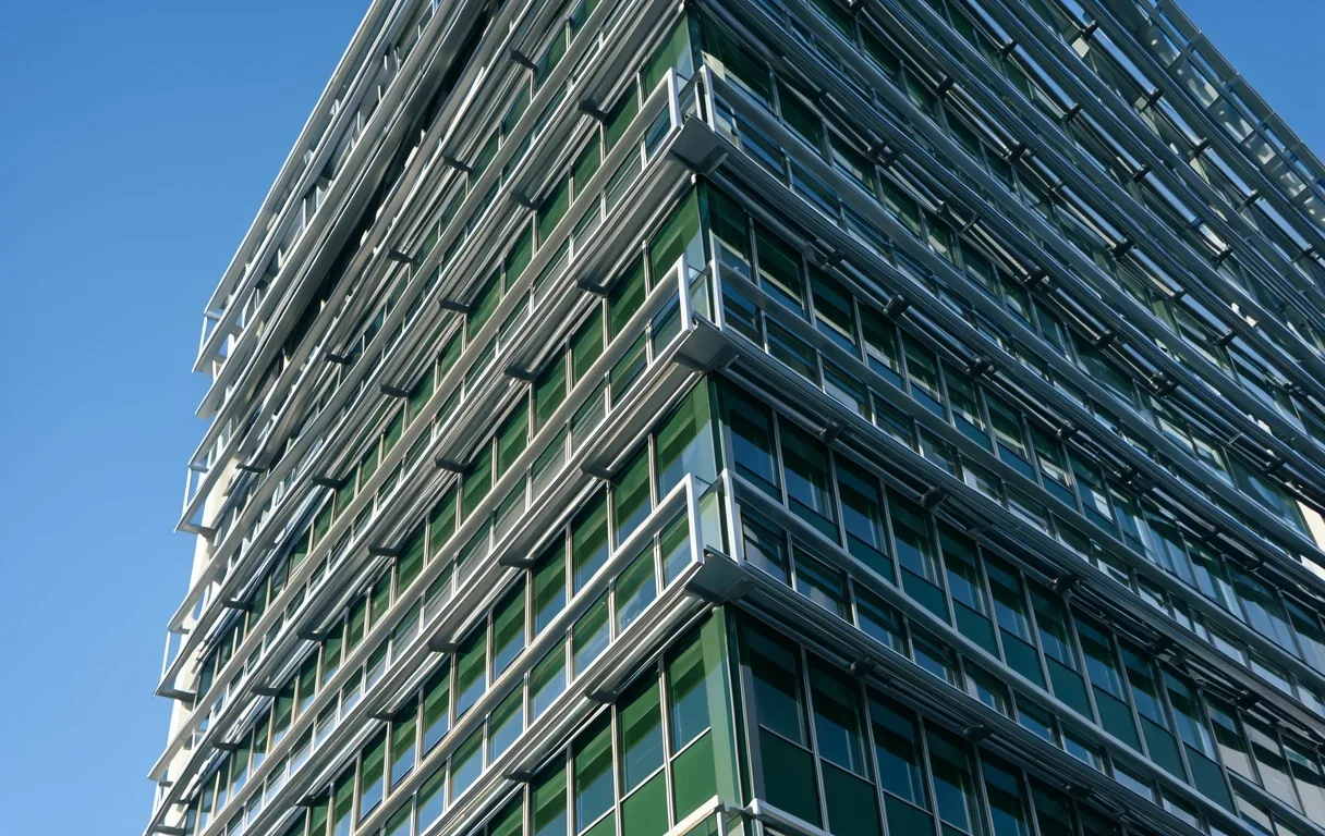 Architektonický detail reprezentující strukturu Fermentco