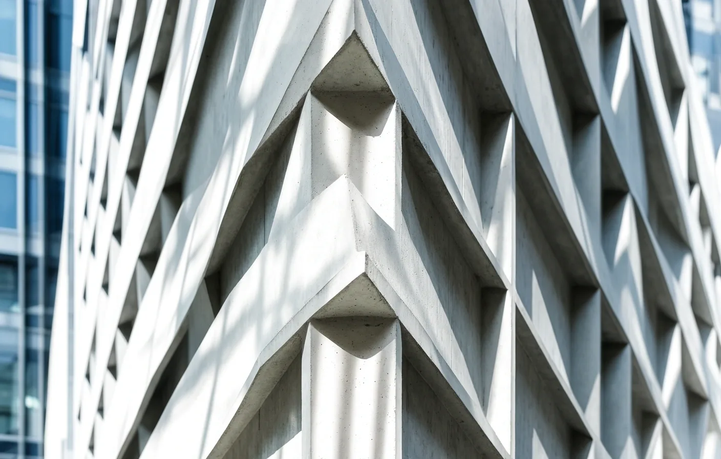 Architektonický detail reprezentující strukturu