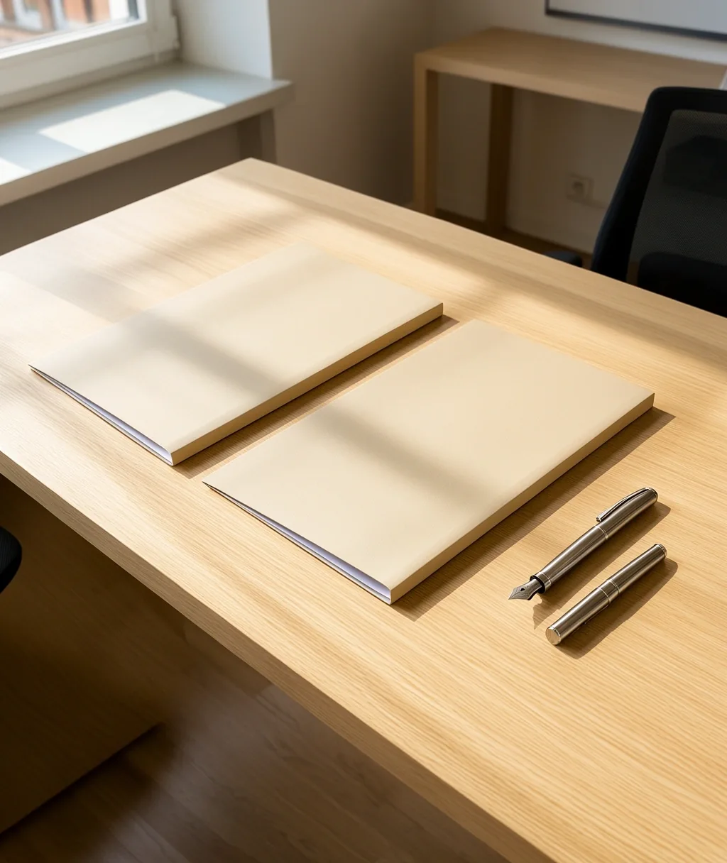 Minimalistické pracovní prostředí