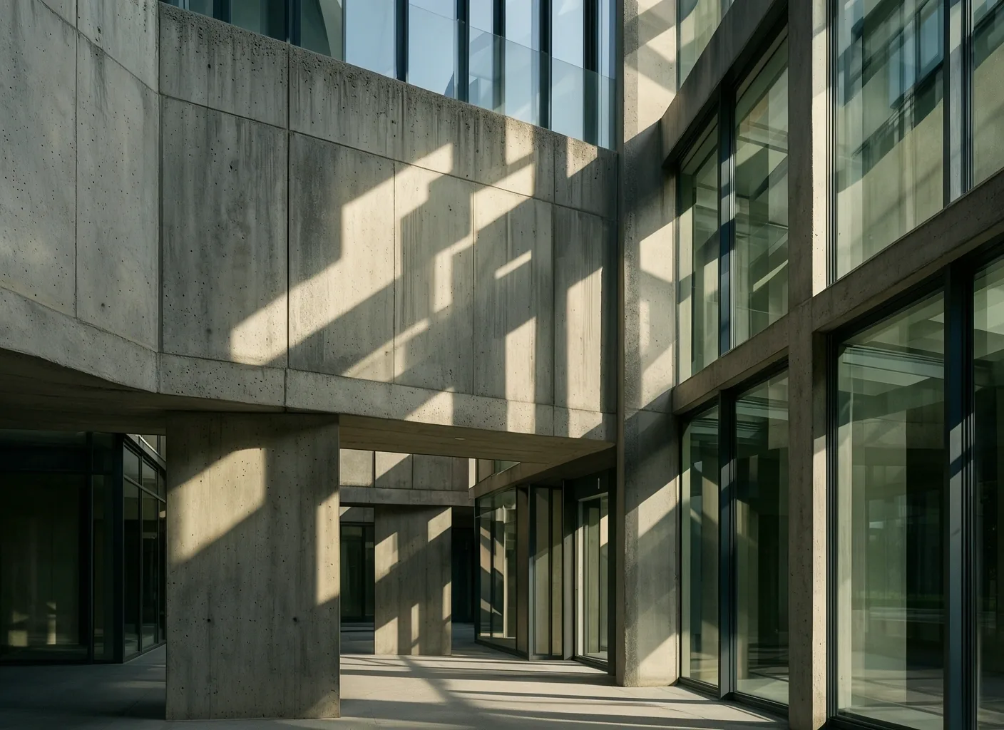 Architektonický detail vzdělávacího centra